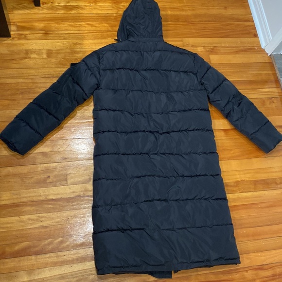 Long Black Puffer Jacket - Picture 2 of 8